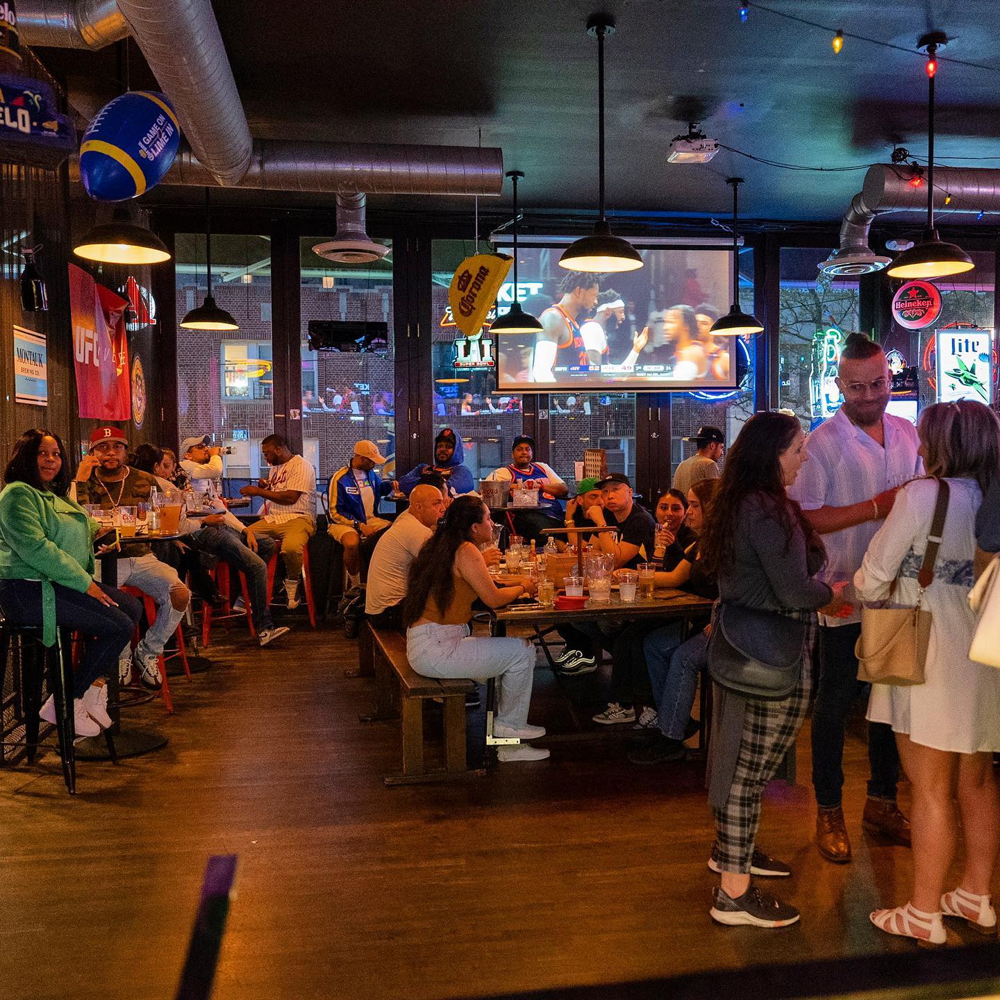 Group Of People Eating